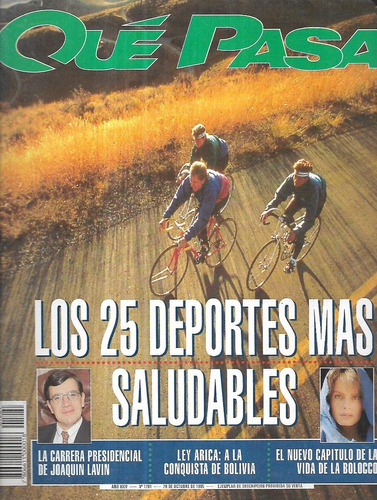 Revista Qué Pasa N 1281 / 28-10-95 / 25 Deportes Saludables