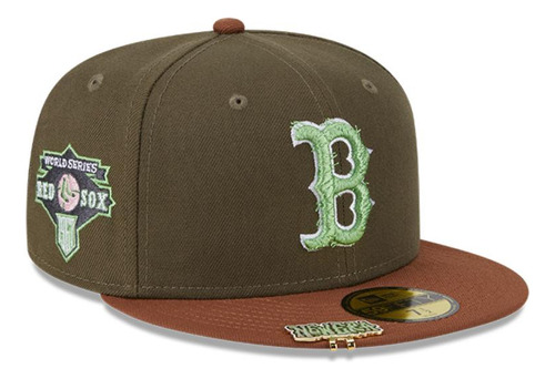 Jockey Boston Red Sox Mlb 59fifty Med Brown New Era