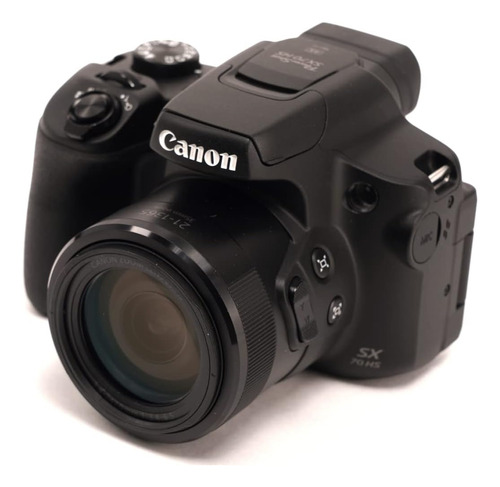Canon Powershot Sx70 20.3mp Zoom 65x 4k Lcd 3 Negra