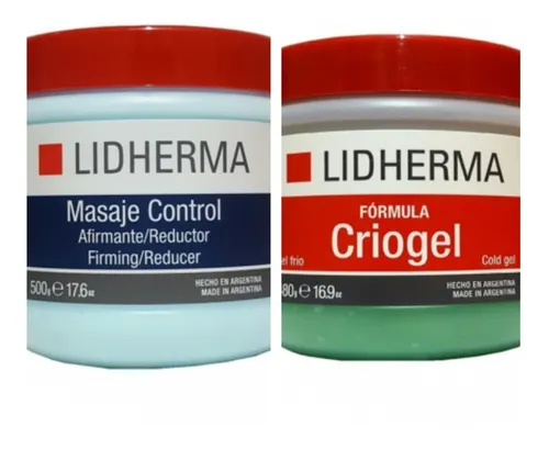 Lidherma Masaje Control Afirmante X 500 Y Criogel