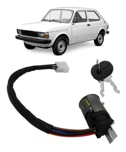 Imagem 1 de 1 de Miolo Cilindro Ignição Comutador Chave Fiat 147