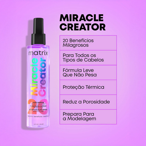 Kit Matrix Food For Soft Glow Miracle Duo Máscara Leave-in