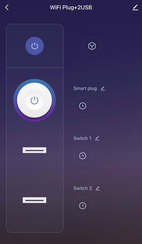 Imagen 6 de 7 de Enchufe Inteligente Wifi Chile Puertos Usb Alexa & Google