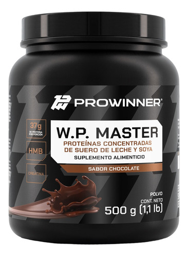 Suplemento Wp Master (500 Gr)  Prowinner Sabor Chocolate