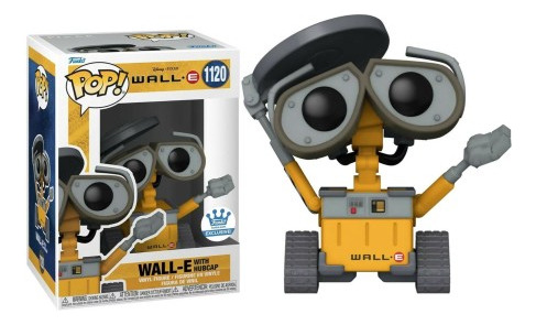 Wall-e con tapacubos 1120 Exclusivo Pop Funko Disney