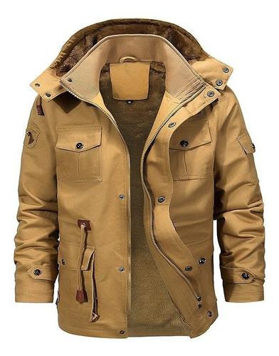 Chaqueta Cortavientos Gruesa For Hombre Abrigo For Hombre