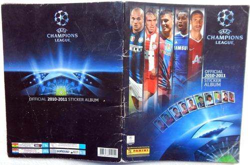Álbum De Figuritas Champions League 2010-2014 - Incompleto
