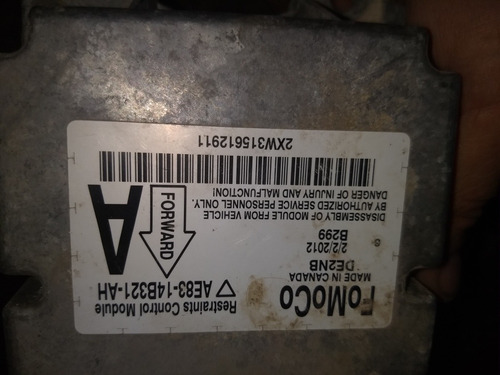 Ae83 14b321 Ah Modulo De Bolsa Aire Ford Fiesta 2011 2013 (Usado)