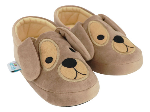 Pantufla Para Niñas Y Niños Perrito Arra