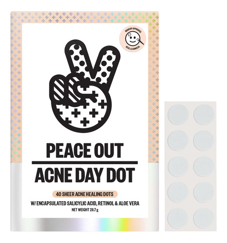 Peace Out Skincare - Parches Hidrocoloides Transparentes De