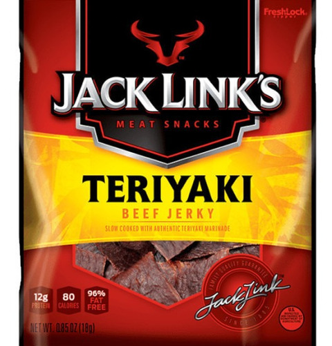 Jack Link's Snacks Carne Premium - 1 Pacote(18grs) Sabor Ter