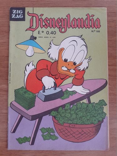 Cómic Disneylandia Año 3 Número 105 Editora Zig Zag 1964