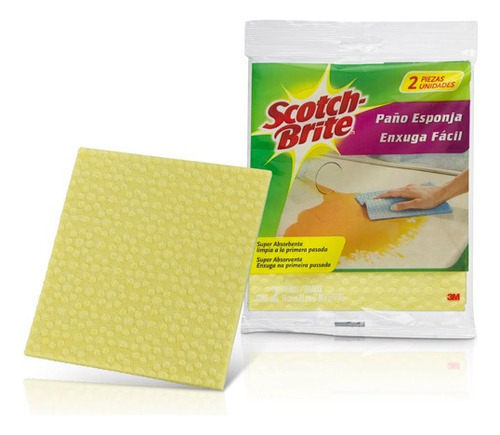 Pano para limpeza Scotch-Brite Pano variada 2 u