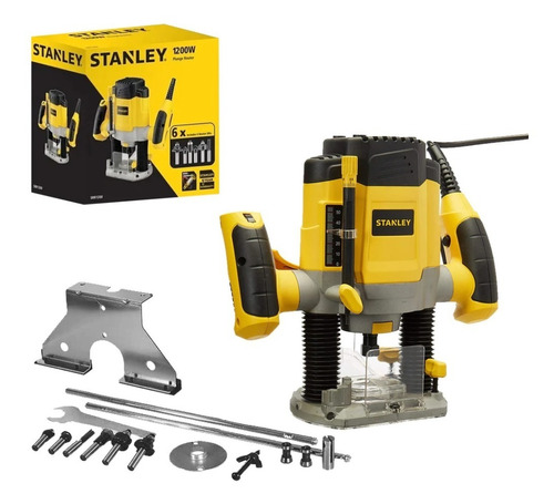 Rebajadora 1200w 1 1/3 Hp Stanley Srr1200-b3