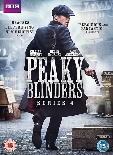Peaky Blinders 1 A 5 Temporada En Dvd!!!