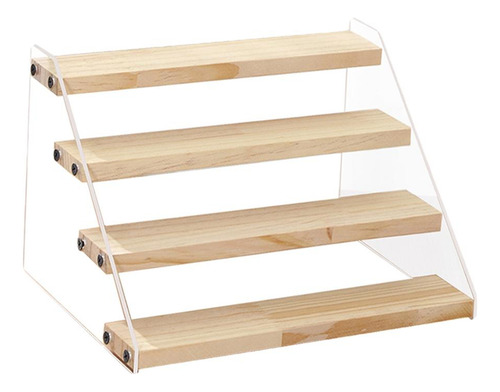 Estante De Soporte De 4 Capas Ancho De 7.9 Pulgadas