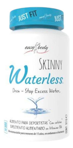 Pack 2 Diuretico Skinny Waterless 60 Cps C/u - Easy Body