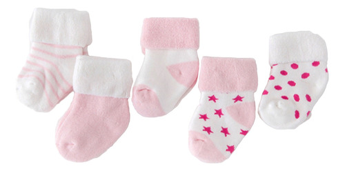 5 Pares Calcetines Antideslizantes Suela Bebe Niños Mediano