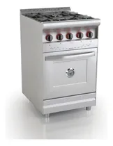 Comprar Cocina Industrial Morelli 4 Hornallas Piso Refractario