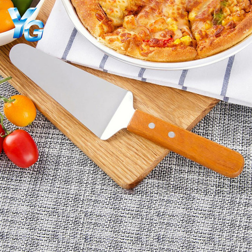 Espátula Triangular De Acero Inoxidable Para Tartas Con Mang