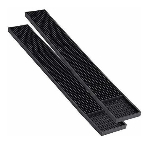 Sistemas De Almacenamient Noverlife 2pcs Rubber Bar Mats, No