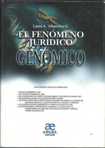 El Fenomeno Juridico Genomico - Albarellos - Dyf