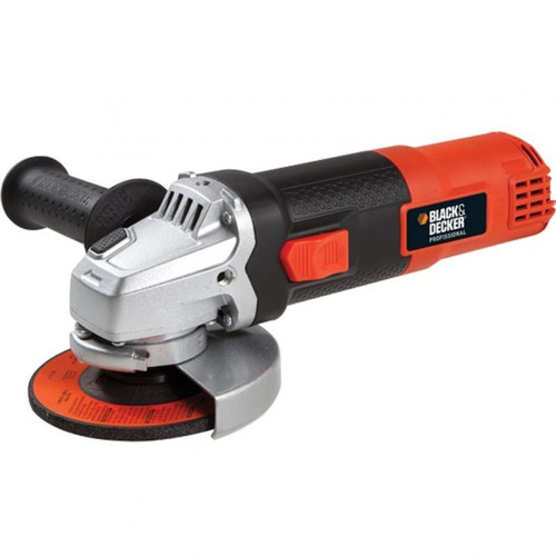 Imagen 1 de 2 de Amoladora Angular Black + Decker 820w G720 + 2 Barbijos