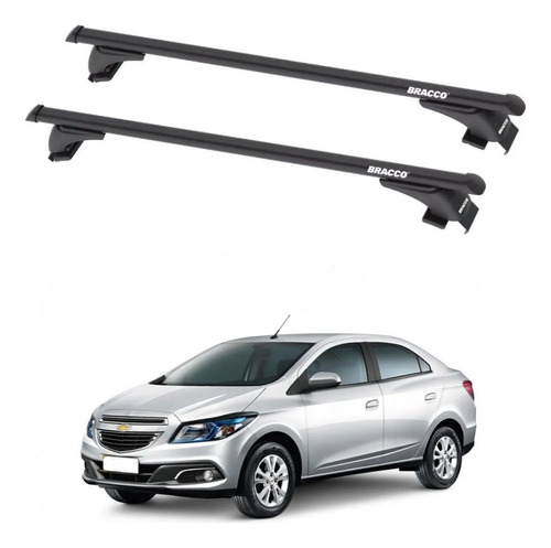 Barras Porta Equipajes Negras Chevrolet Onix Y Prisma