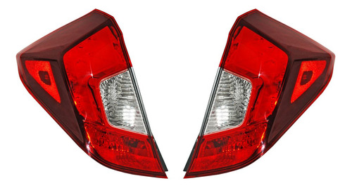 Par Calaveras Honda Fit 2015-2016-2017-2018 Inf Leds Tyc