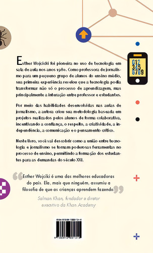 Moonshots na educação: Ensino híbrido e aprendizagem colaborativa na sala de aula, de Wojciki, Esther. Editorial Editora Original Ltda.,Pacific Research Institute, capa mole em português, 2019