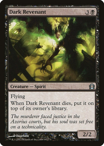 Carta Magic Dark Revenant  X4 Unidades Playset Rtr