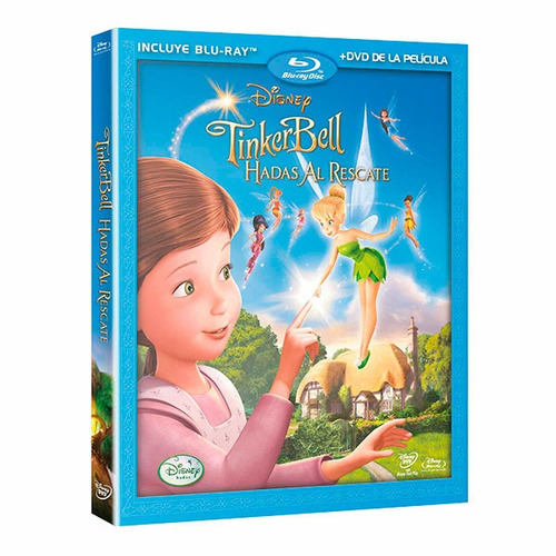 Tinkerbell Hadas Al Rescate - Blu-ray + Dvd Original Y Nuevo