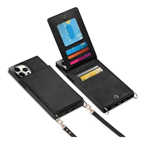 Vofolen Compatible Con iPhone 12 Pro Max Case Wallet Con