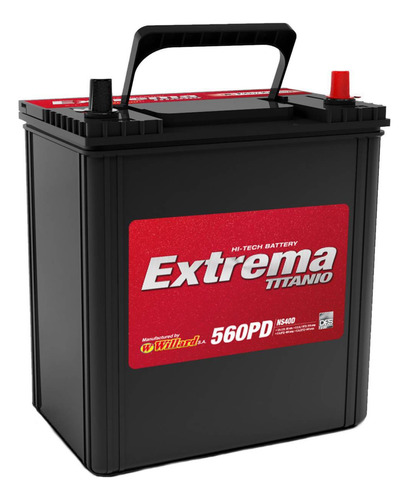 Bateria Willard Extrema Ns40-560 Pd Zotye Nomada 1.3