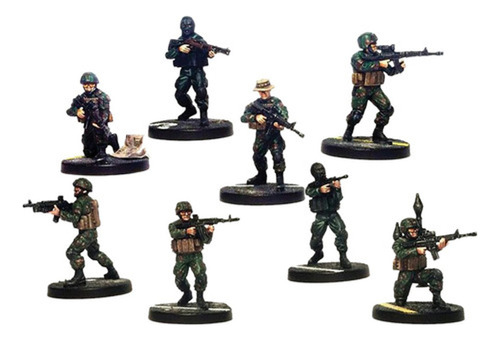 Miniaturas Spec Ops Project Z Militares  Wargame Warlord C/8