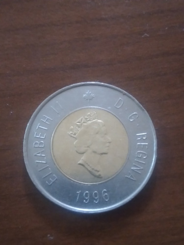 Moneda Elizabeth Ll Y Oso Polar 2 Dólares 