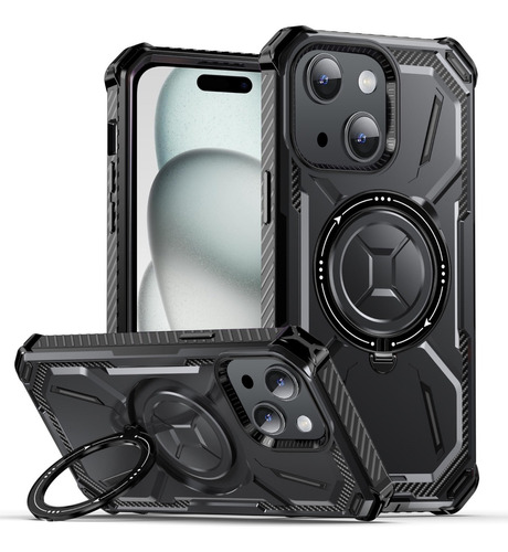 Funda Gama Alta Armor Box Para iPhone 15 Pro Max 15 Plus