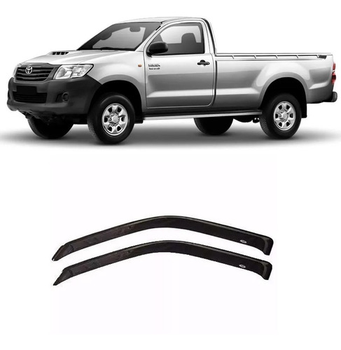 Deflectores Ventanilla Toyota Hilux 2005 A 2015 Cab. Simple