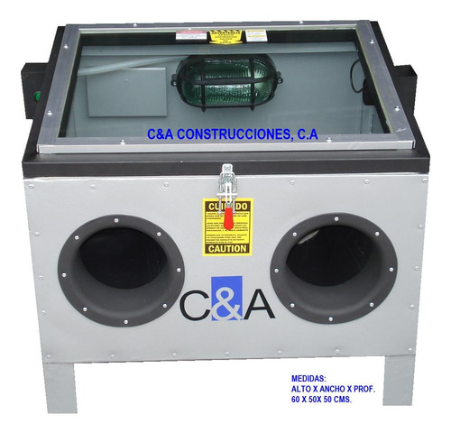 Fabricacion De Mini Cabina Para Sandblasting C & A