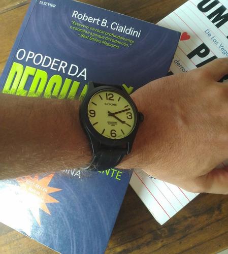 Relógio Glycine Incursore 100m 44mm Luminiscente! Raro!