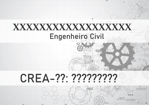 Placa Sinalização Engenheiro Obra Construção Civil 100 X 60