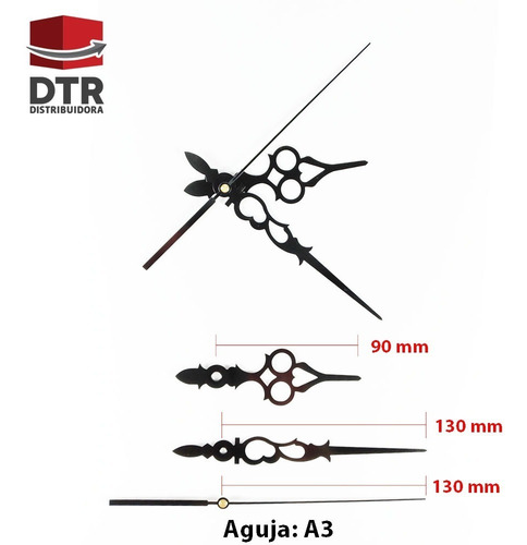 Maquina Reloj Armar Motores Para Reloj De Pared Mr12-100