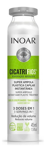 Ampola Inoar Cicatrifios 3 Em 1 Redução De Volume 45ml