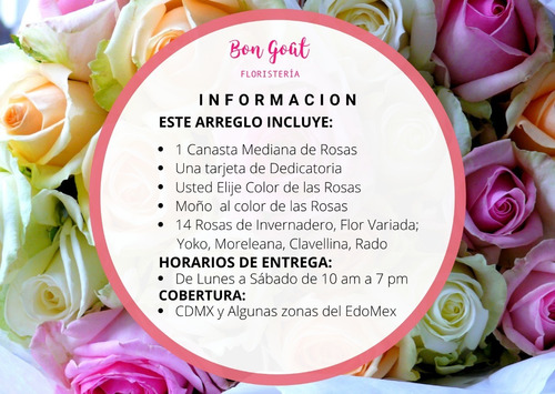 Imagen 3 de 7 de Arreglos Florales Ramos De Rosas Florerias Df Flores