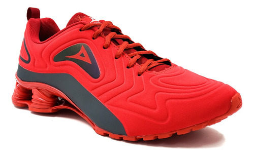 Tenis Pirma Running 4015 Rojo Hombre- Entrega Inmediata