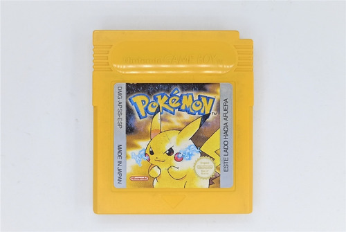 Pokémon Edición Amarilla Nintendo Game Boy