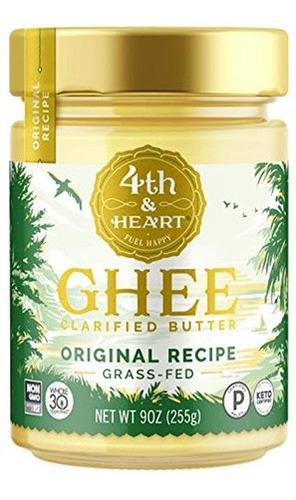 Mantequilla De Ghee Original Alimentada Con Hierba