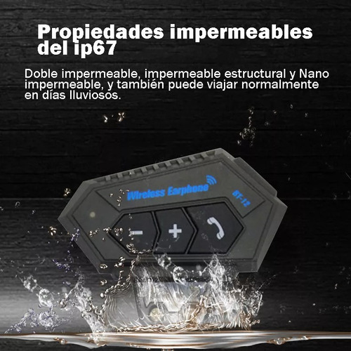 Bluetooth Bt12 Cascos Y Auriculares Auriculares Musicales
