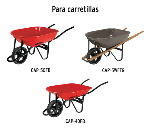 3 Pzas Llanta Completa Imponchable 13-1/2', Incluye Eje Y Ba