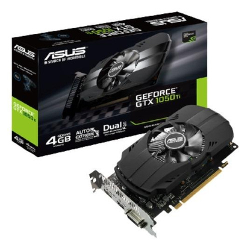 Imagen 1 de 4 de Tarjeta de video Nvidia Asus Phoenix GeForce 10 Series GTX 1050 Ti PH-GTX1050TI-4G 4GB